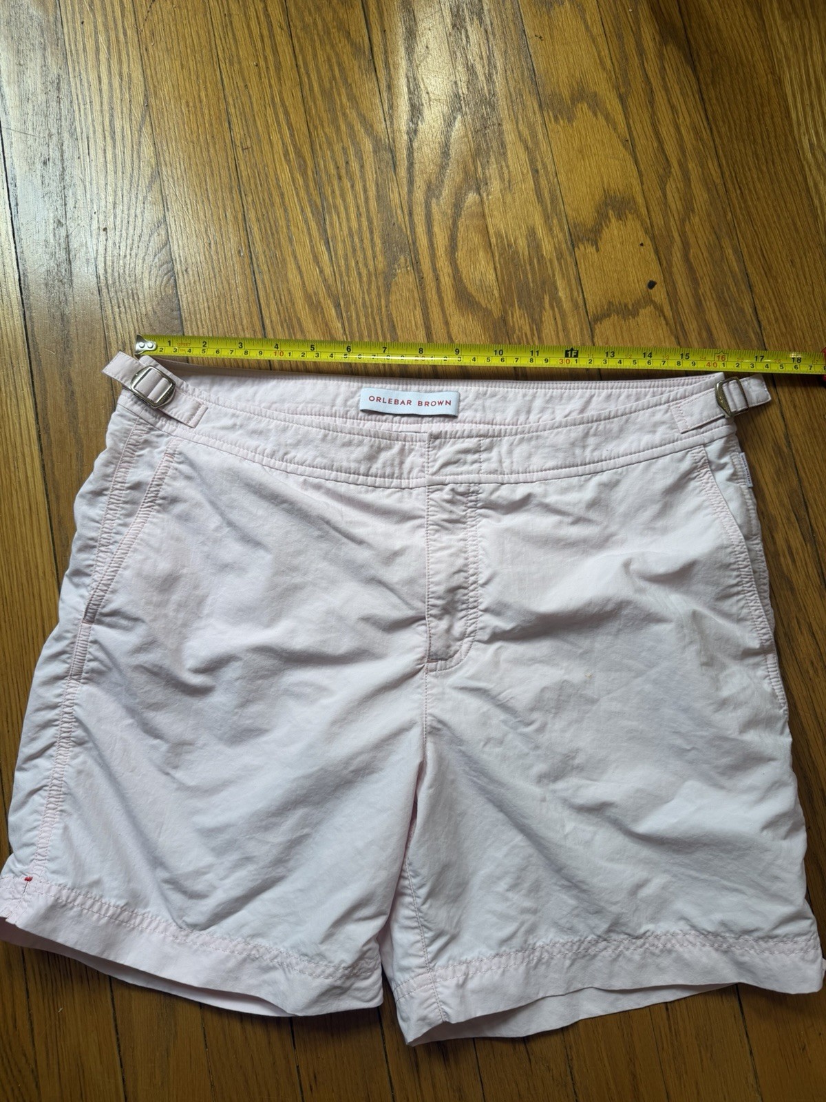 ORLEBAR BROWN O.B. Classic Bulldog Short Light Pink Swim Shorts Mens 33