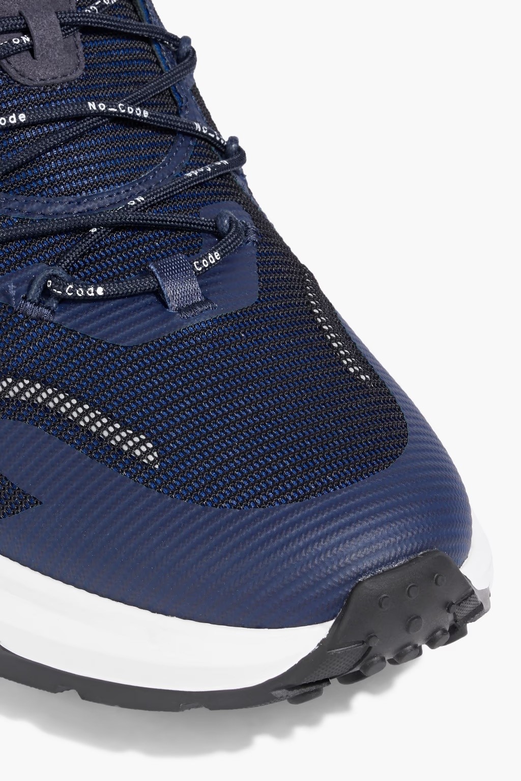 TOD’S Coated mesh, leather and suede sneakers $895 size10(43)