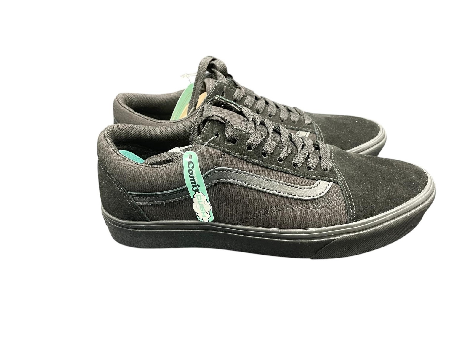 Vans Men Sneaker Skate Shoes Comfycush Old Skool VN0A3WMAVND Black Size 9 M