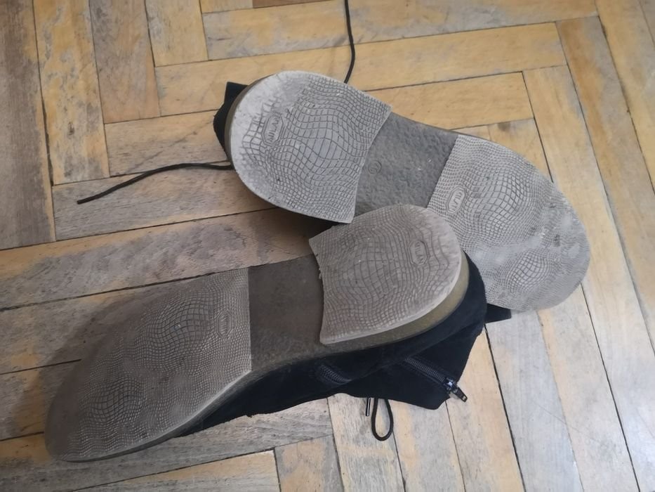 Men Strellson Boots Black Suede 45