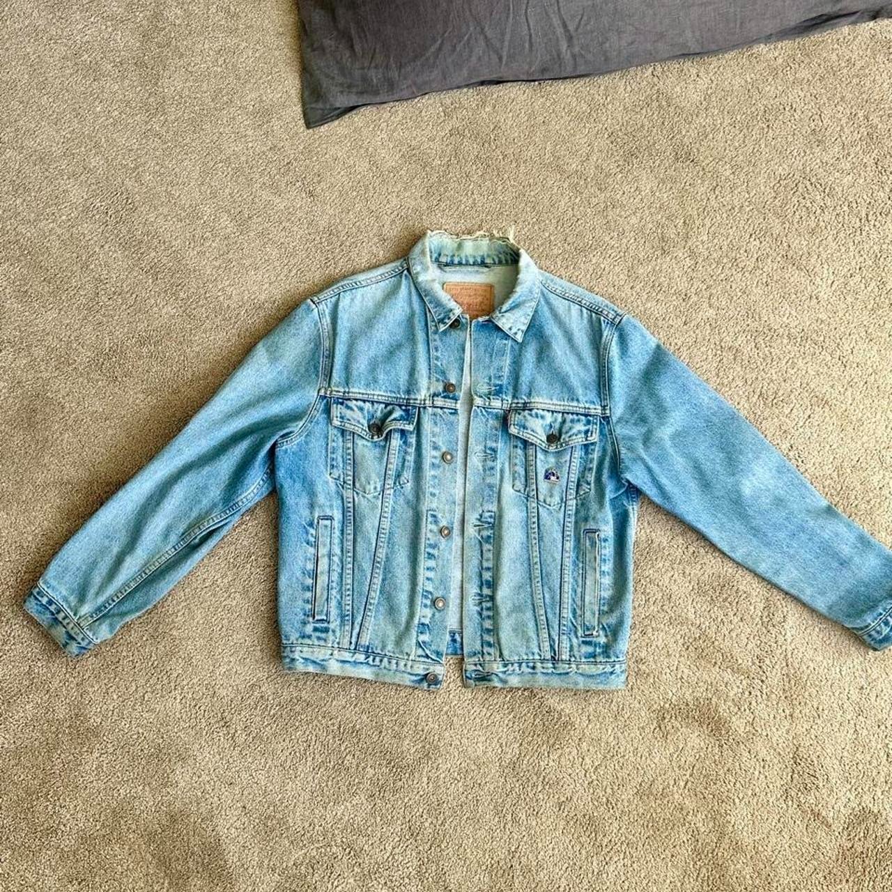 Vintage Levis Blue Denim Trucker Jacket Mens M