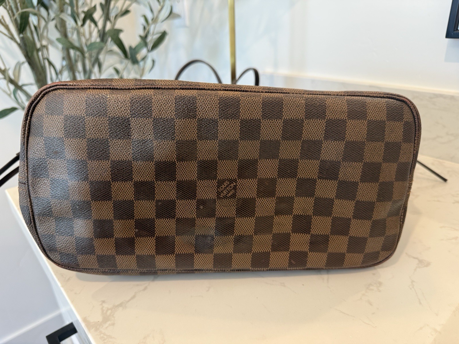 Louis Vuitton Neverfull GM Damier Ebene Tote