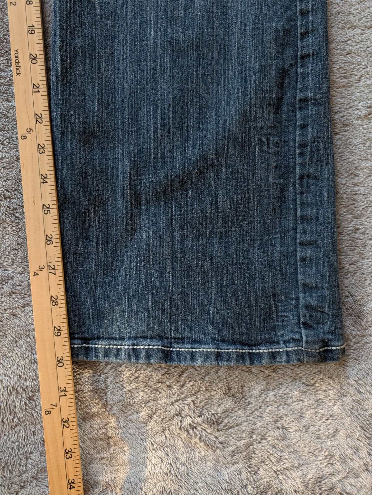 A.N.A a New Approach Jeans Women’s Size 20W Blue Boot Cut Embroidered Pockets