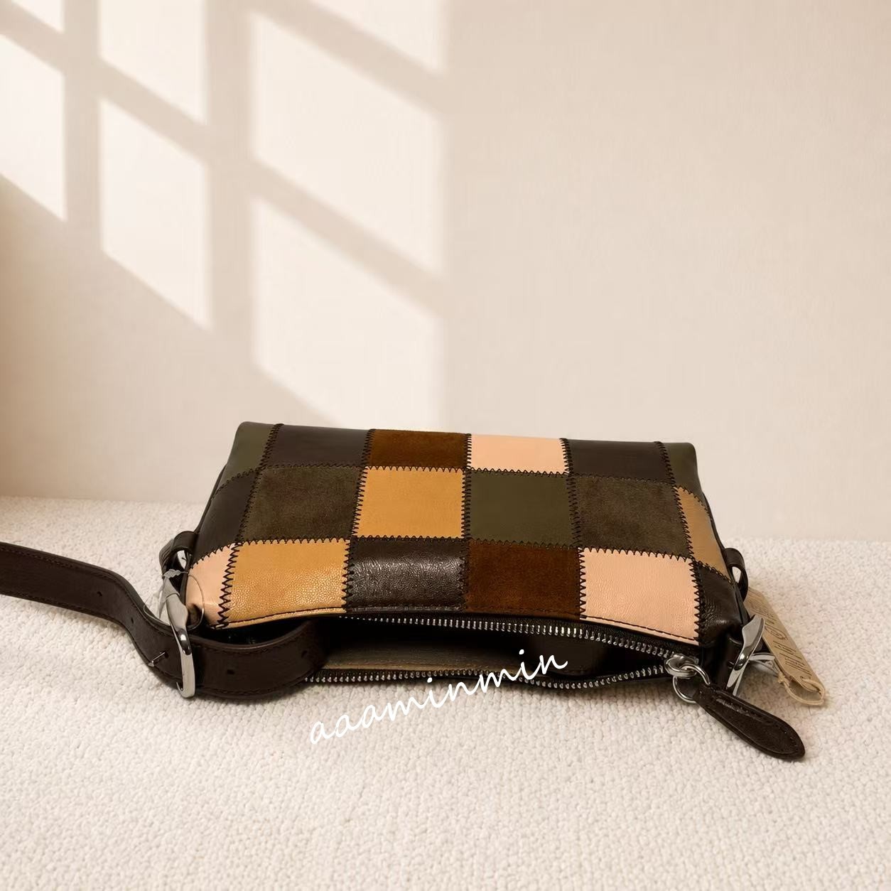NWT Coach Alter/Ego Small Slouchy Shoulder Bag CFY52-Olive Multi