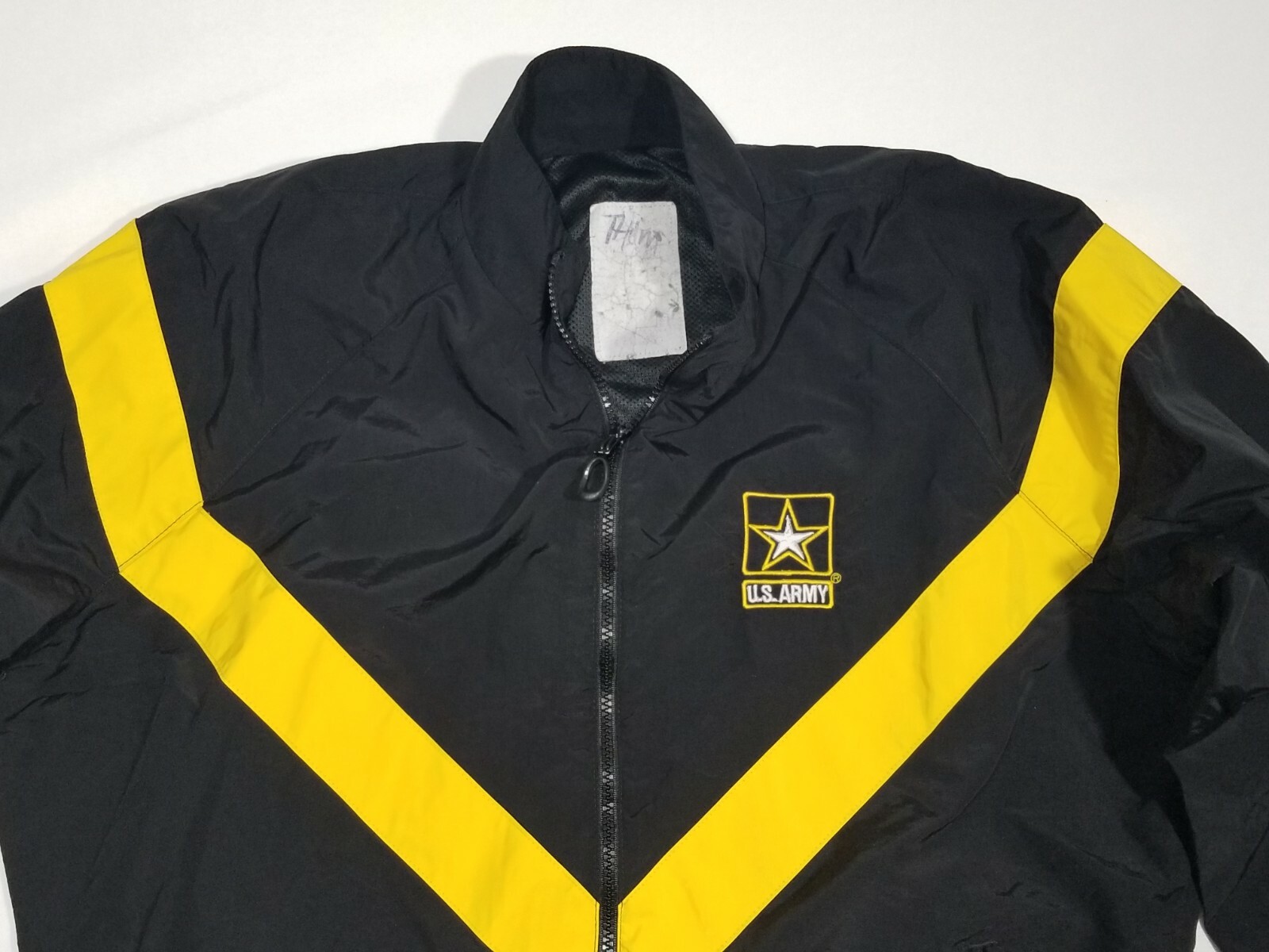 US ARMY PT Jacket Black Fitness APFU Gold Yellow UNISEX/FEMALE CHOOSE SIZE USGI