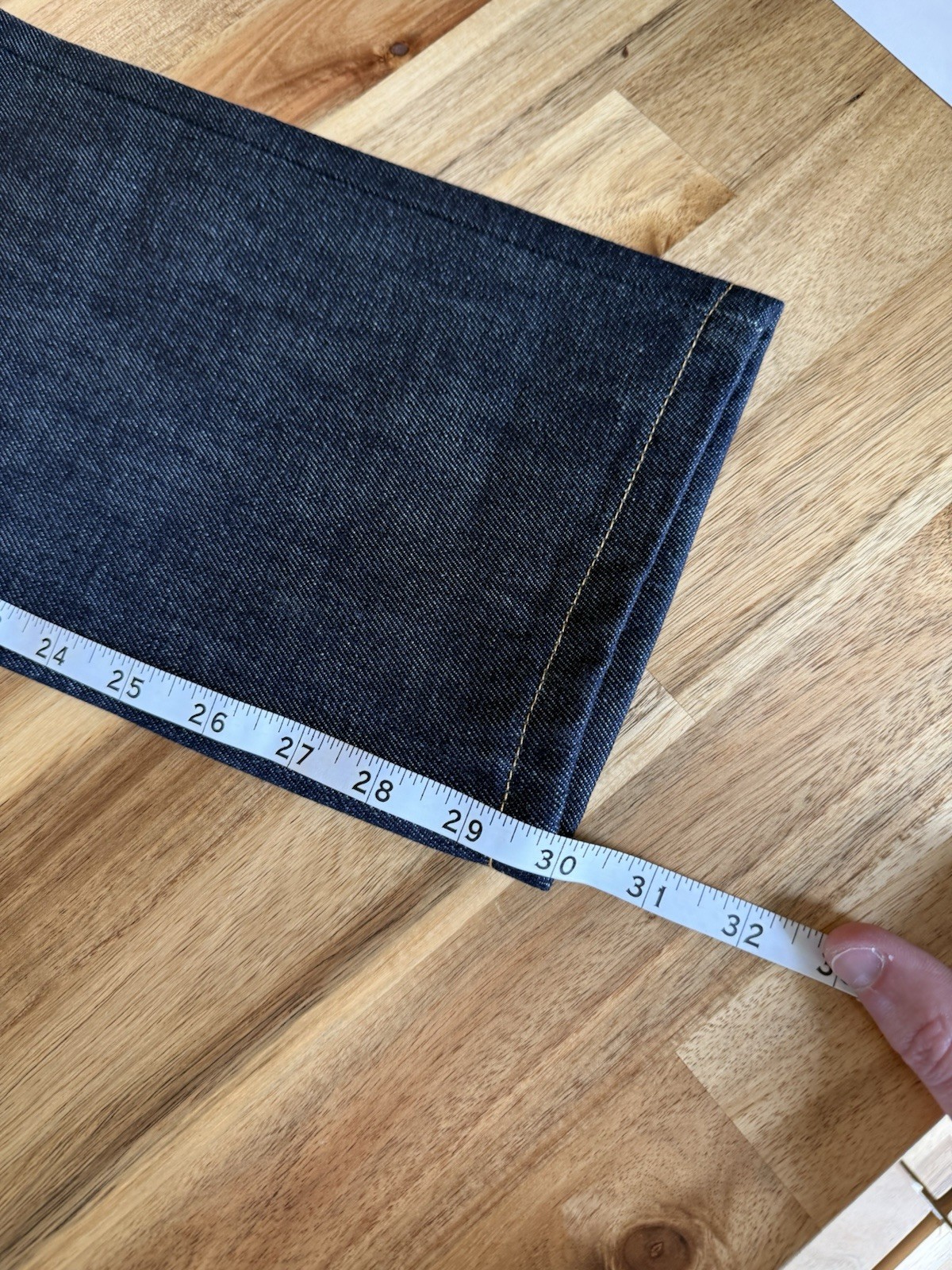 Asket The Regular Jeans Japanese Raw Denim Men’s 29Wx30L Made in Italy Brand New