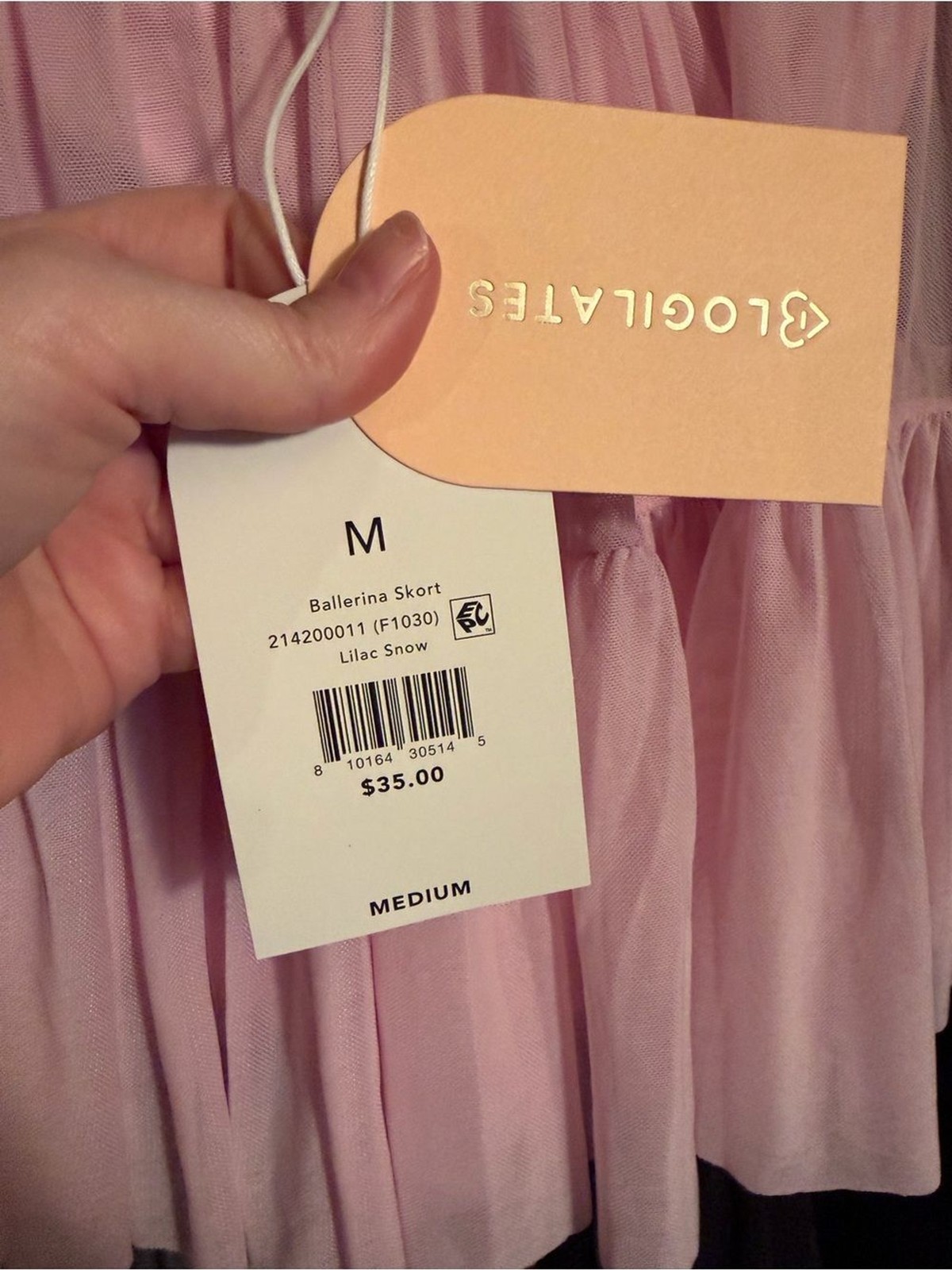 NWT Blogiates Ballerina Skort Size Medium