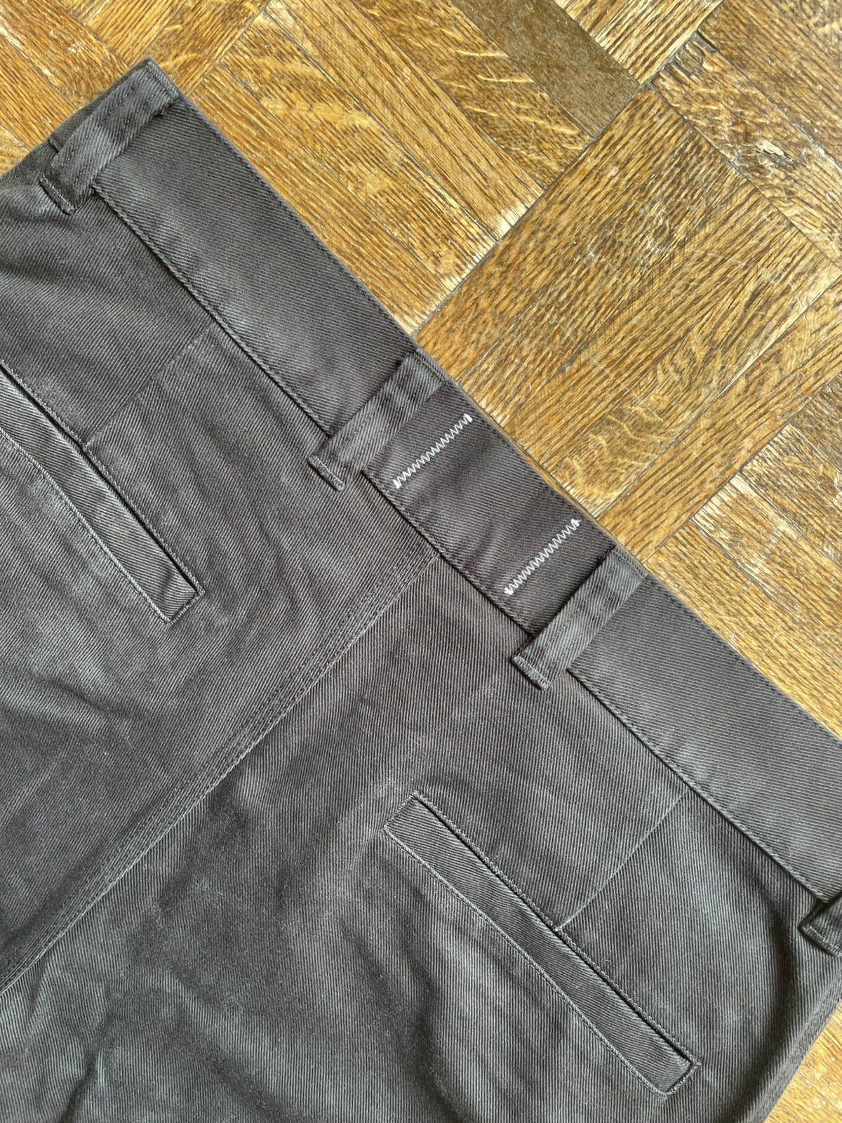 Reigning Champ Freshman Cotton Chino Pants Black RC 5455