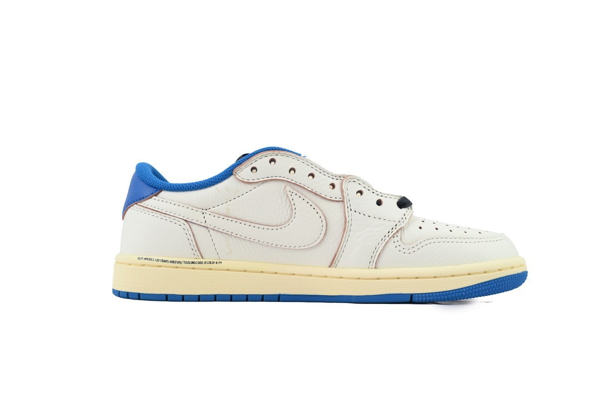 DM7866-104 Fragment Design x Travis Scott x Air Jordan 1 Retro Low OG SP ‘Sail