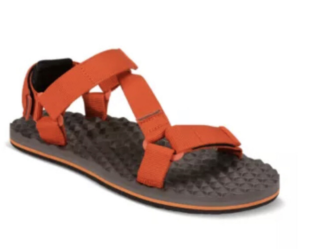 North Face Men’s Orange Switchback Basecamp Sandals Sz 14 US Sport Hiking New