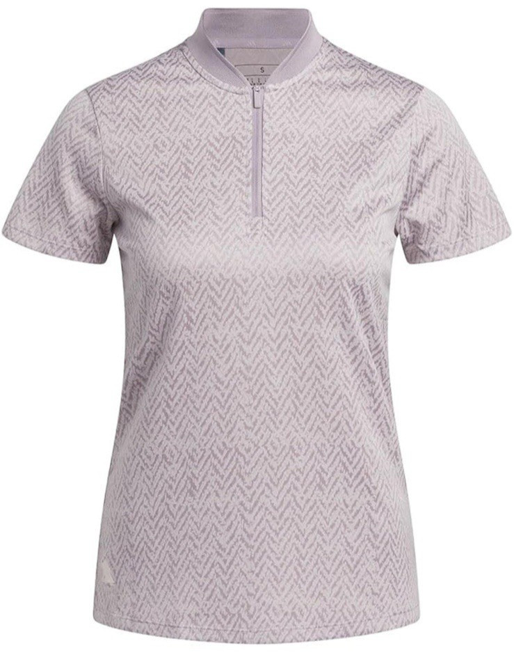 NWT adidas Women’s Ultimate365 Jacquard Polo Shirt – Sz XS – Color Preloved Fig
