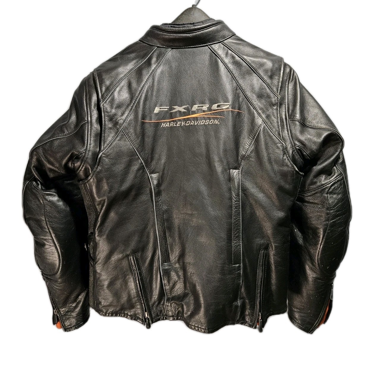 Harley-Davidson FXRG Functional Black Leather Riding Jacket Women’s Size 1W (XL)