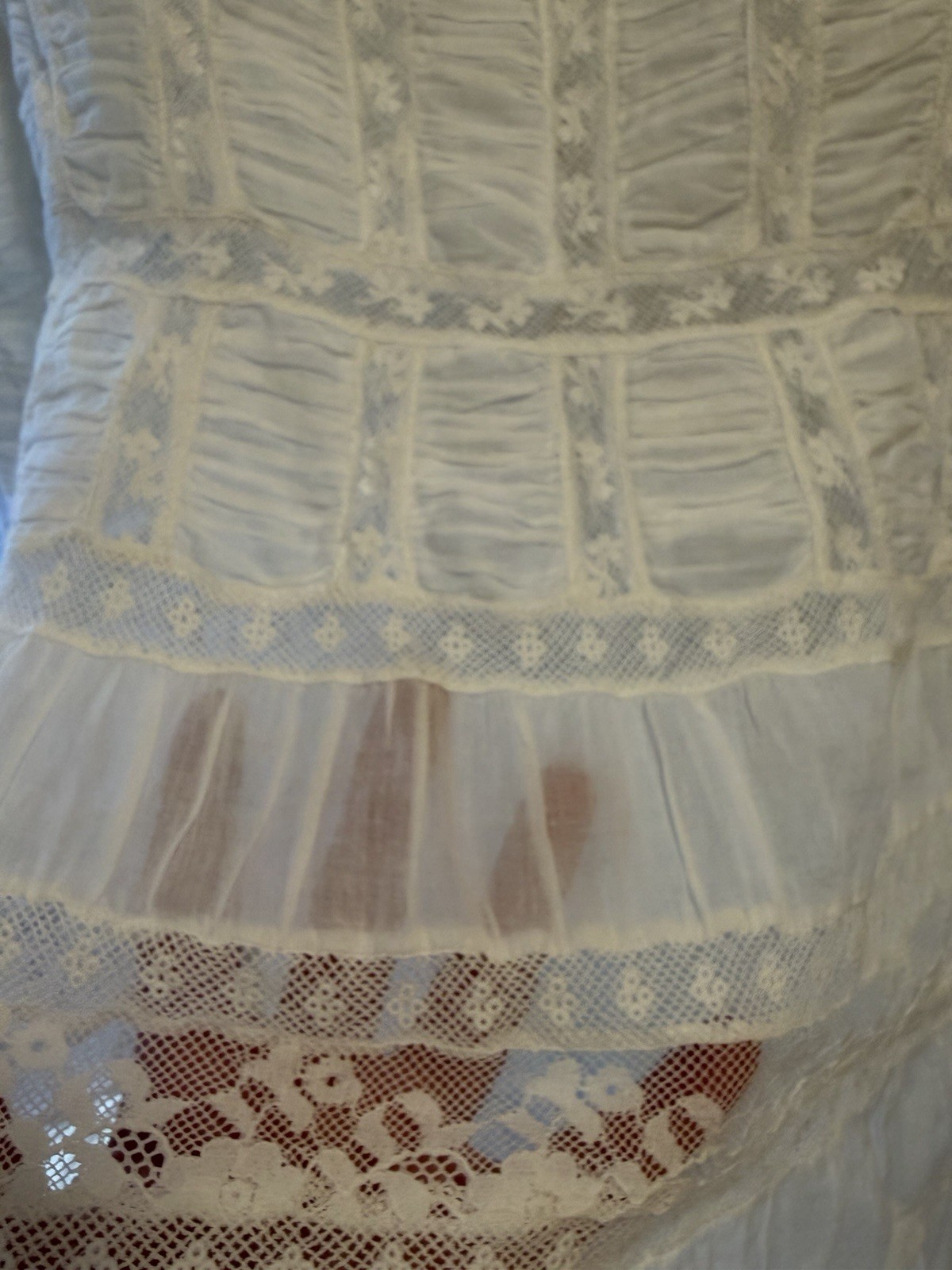 DÔEN Anneliese Dress Salt XS NWT White Lace Prairie Maxi Dress