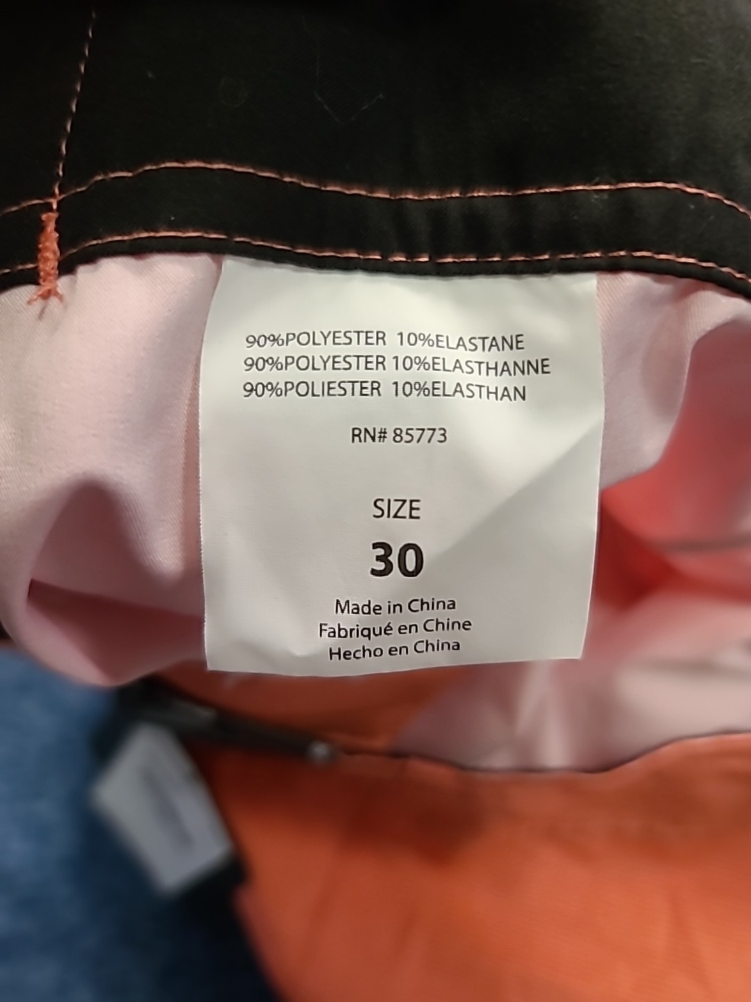 O’neill Mens 30 Weaver Below the Knee 21″ Orange/Pink Board Shorts Swim Cargo