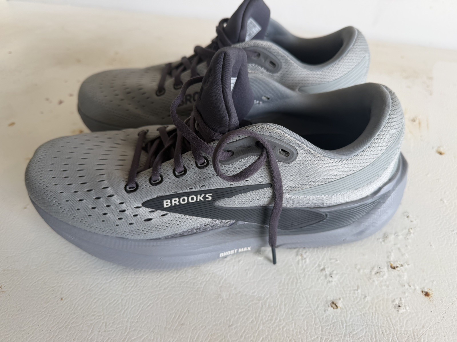 Brooks Ghost Max 3 Men’s Size 12 Medium (D) Running Shoes Gray