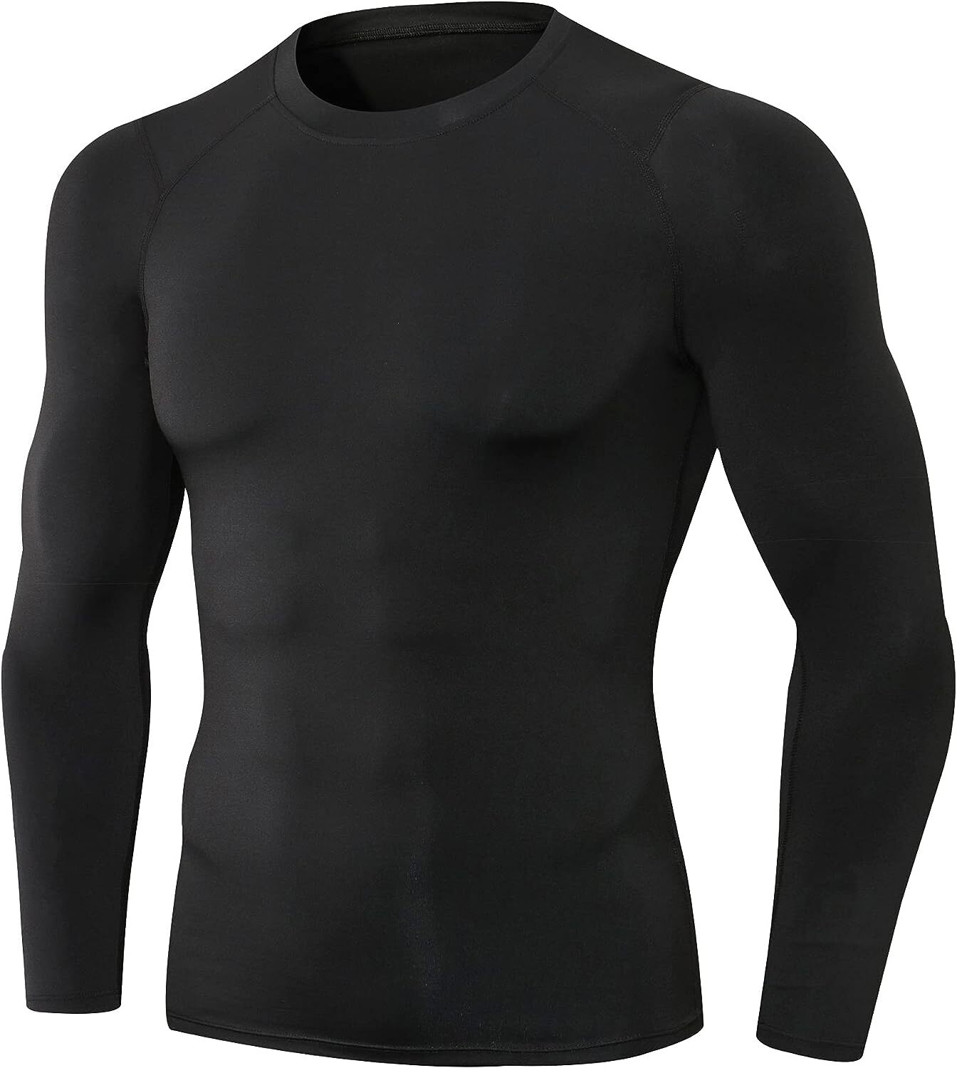 Compression Shirt Long Sleeve Thermal Undershirt Sports Base Layer for Men Woman