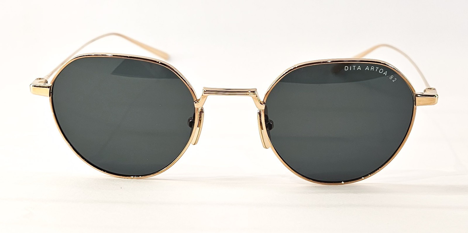 Dita ARTOA 82 dts162-A-01 sunglasses Gold/Green lenses 48 new