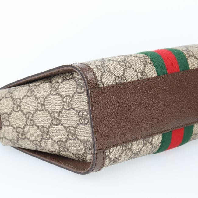 Gucci 547551 Ophidia GG Small Handbag Shoulder Bag White