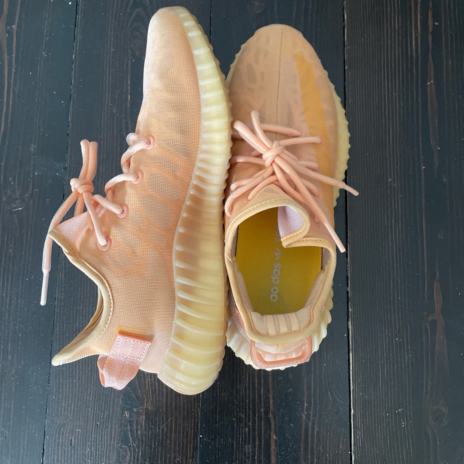 adidas Yeezy Boost 350 V2 Clay Men’s Sneakers mono clay Mesh Lace Up