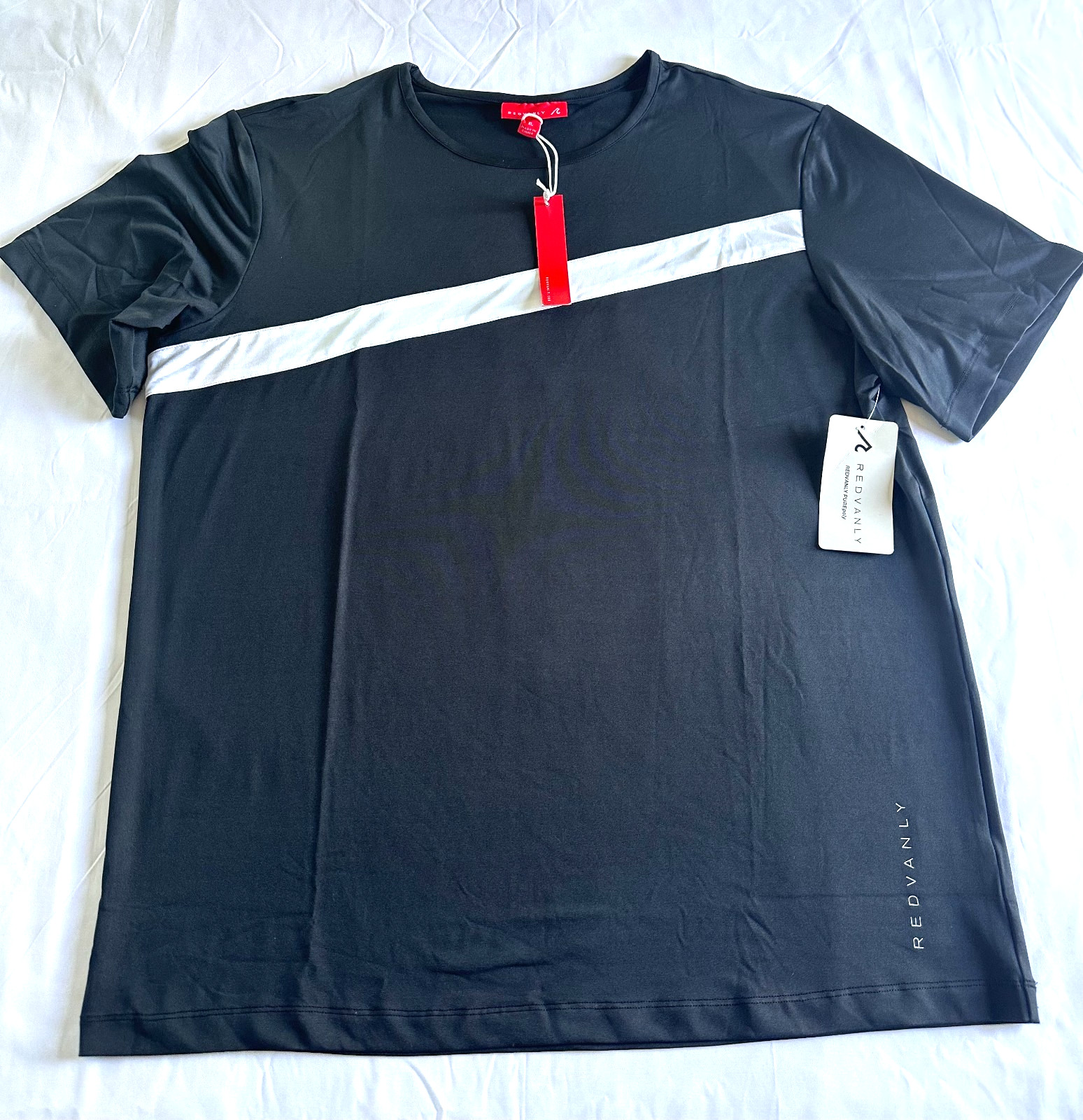 Redvanly King Polo Color Black Size XL New No Tag, Never Been Used