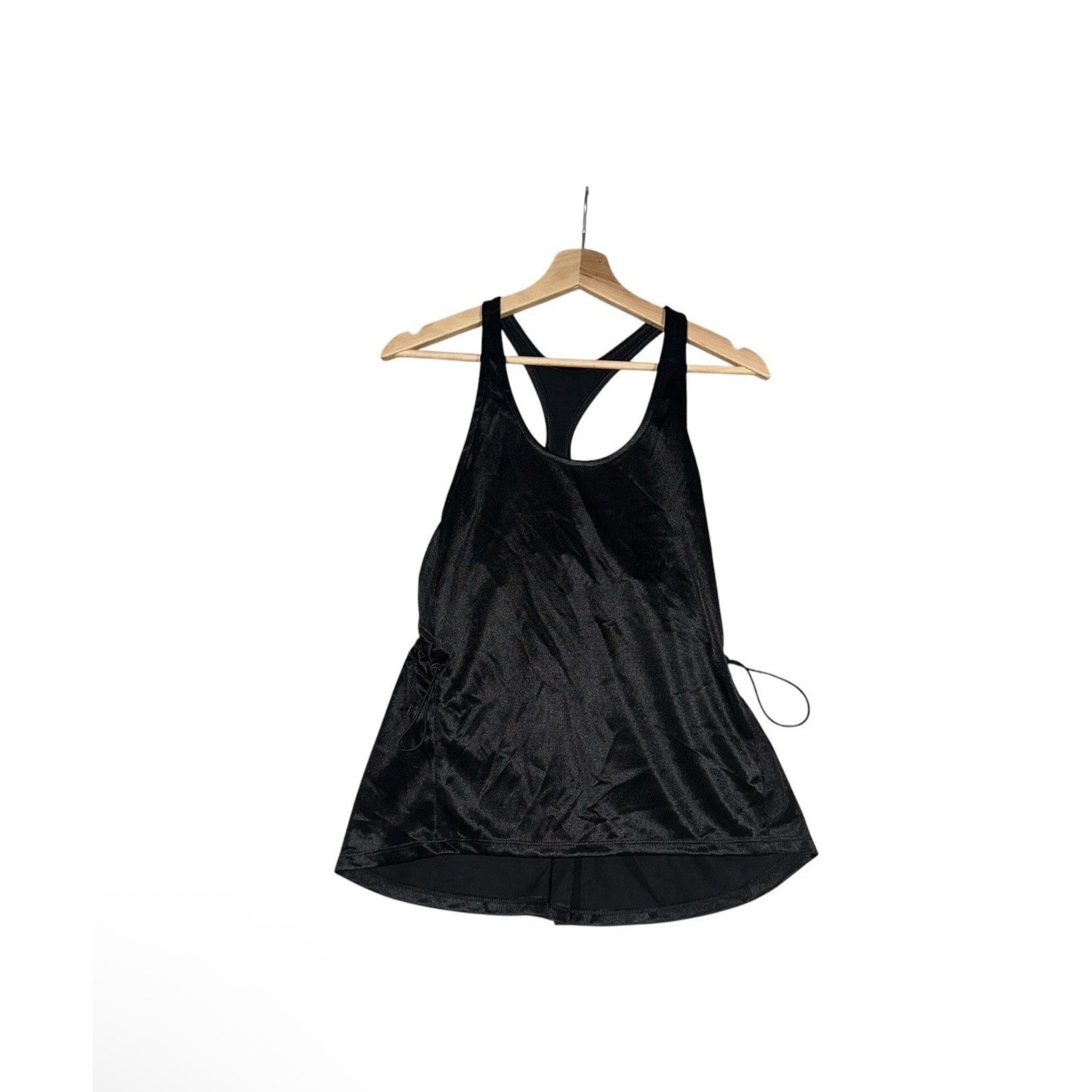 Spyder Active Tank Top Women Sz S Black Racer back Summer Workout Athleisure