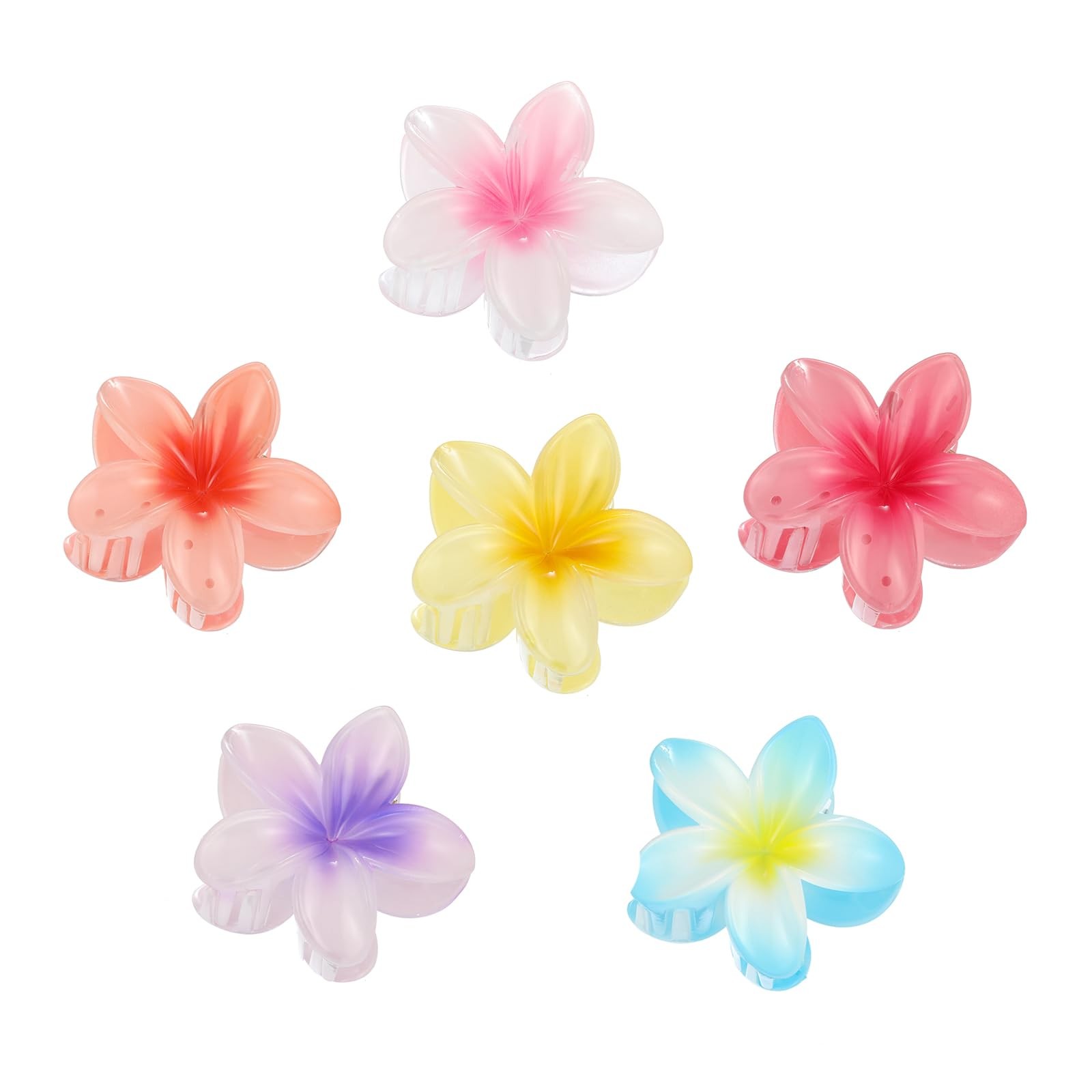 Firopia 6 Pcs Flower Hair Clips | Clip for Thick Thin 6pcs flower claws