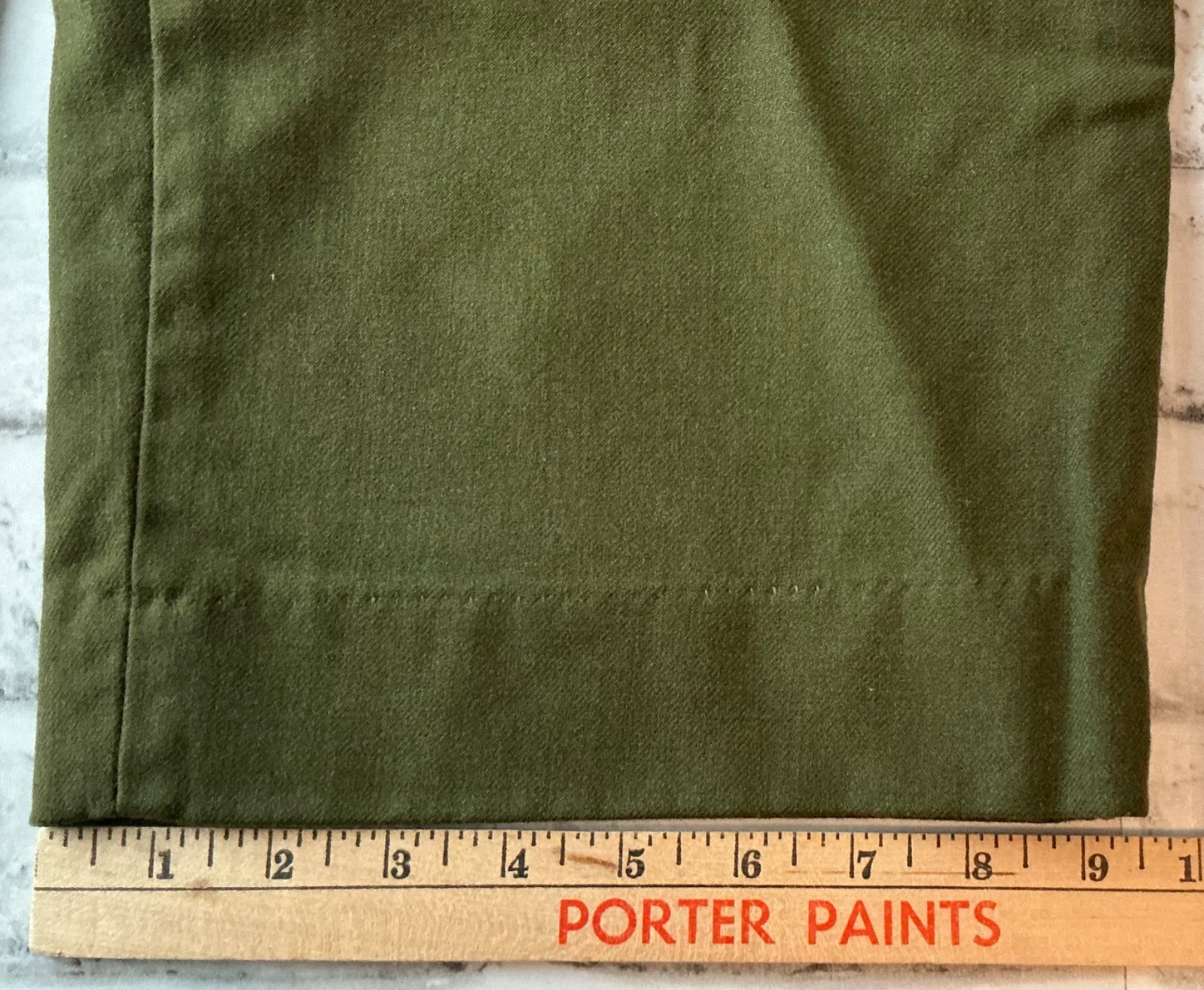 US Army M-1951 Field Trousers Wool Olive Drab Korean War Pants Short Medium