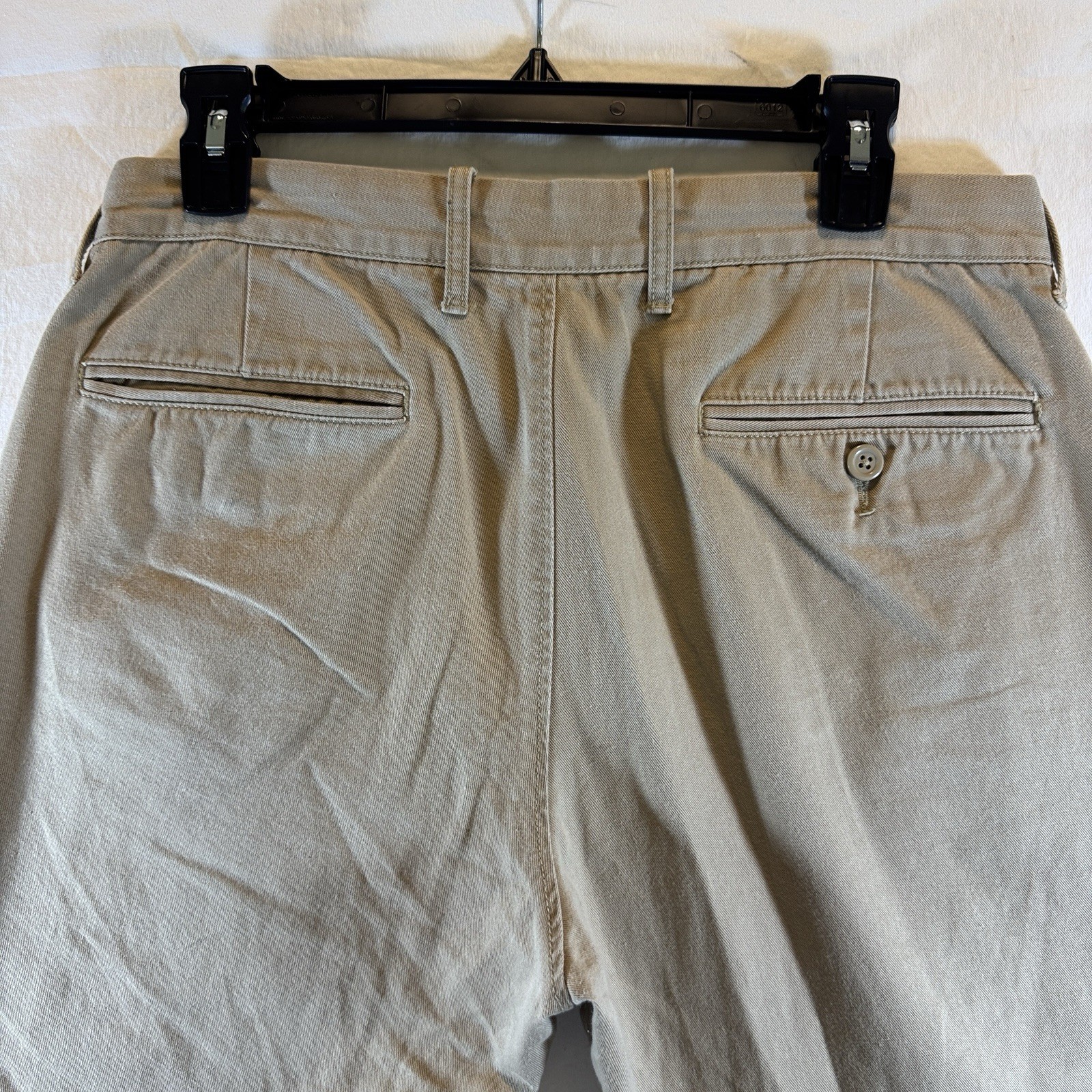 J.Crew The Sutton Mens Pants 31×32* (31L)Tan 38648 Mid-weight Straight Fit Chino