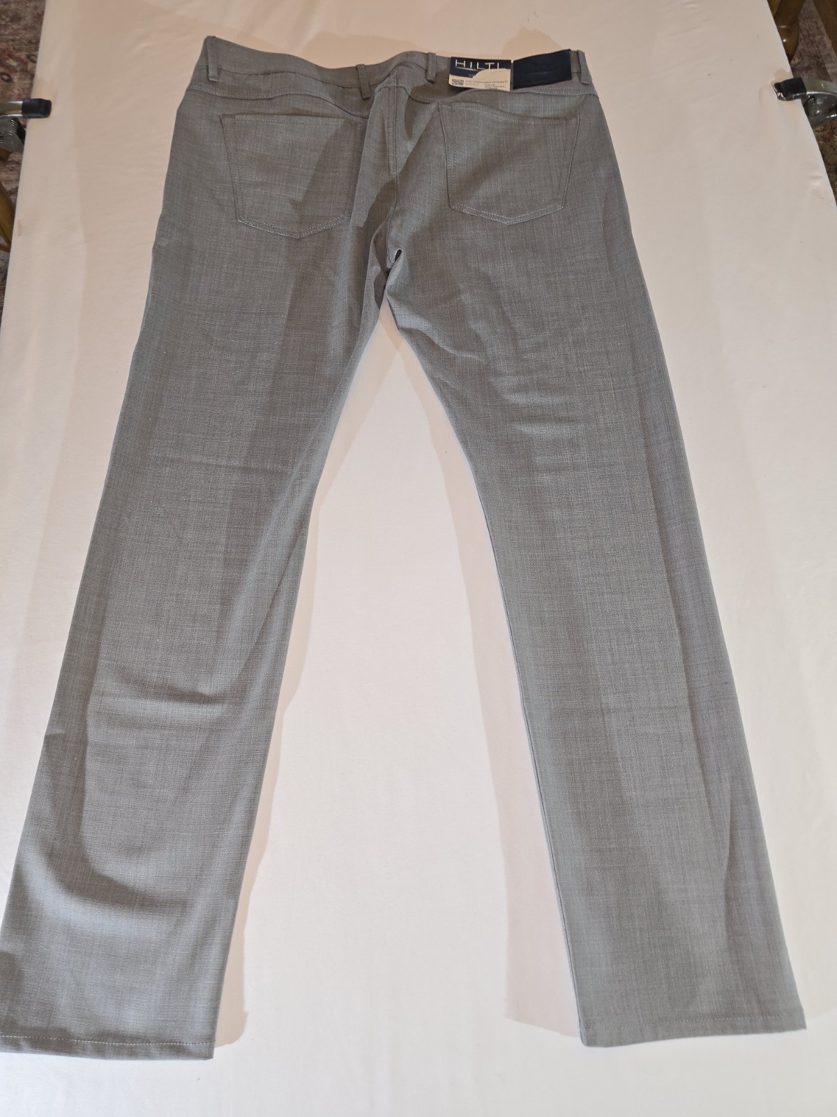 NWT Hiltl Slim Straight Terrence Paulo Oliveira Active Wool Dress Pants