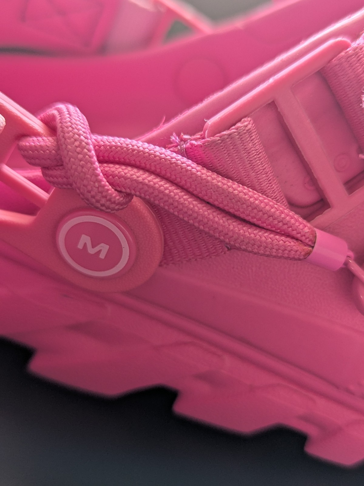 Post Malone x Crocs Duet Max Clog II Pink W6 M4 Limited Edition EUC