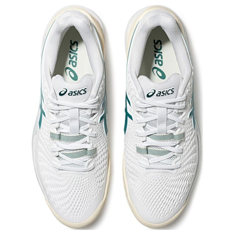 ASICS Gel Resolution 9 White Pitch Green – 1041A435-101