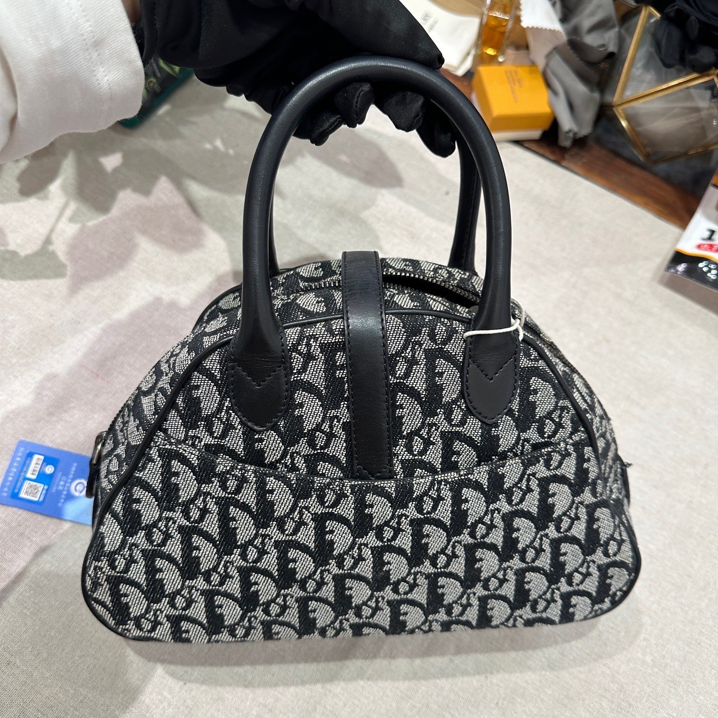 Dior Pre-Owned Authentic Satchel Monogram Free Tracked Shipping