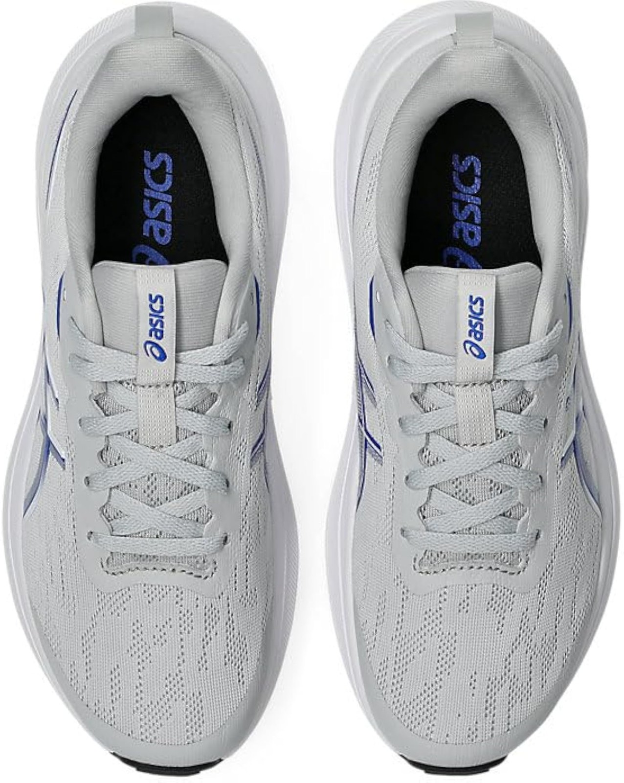 ASICS Unisex-Child Gt-1000 14 Gs – Concrete/Neon Blue – 5.5 Big Kid