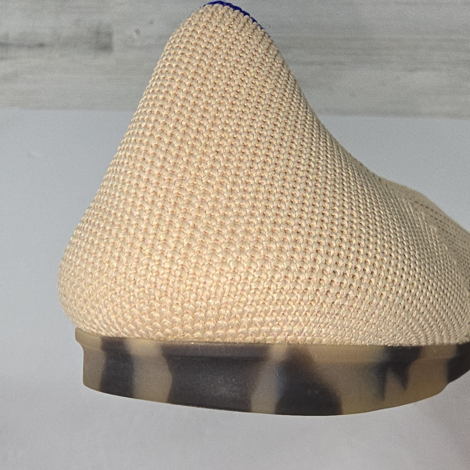 Rothy’s The Pointed Toe Knitted Slip On Women’s Flat Shoes US SIZE 6 Portobello.