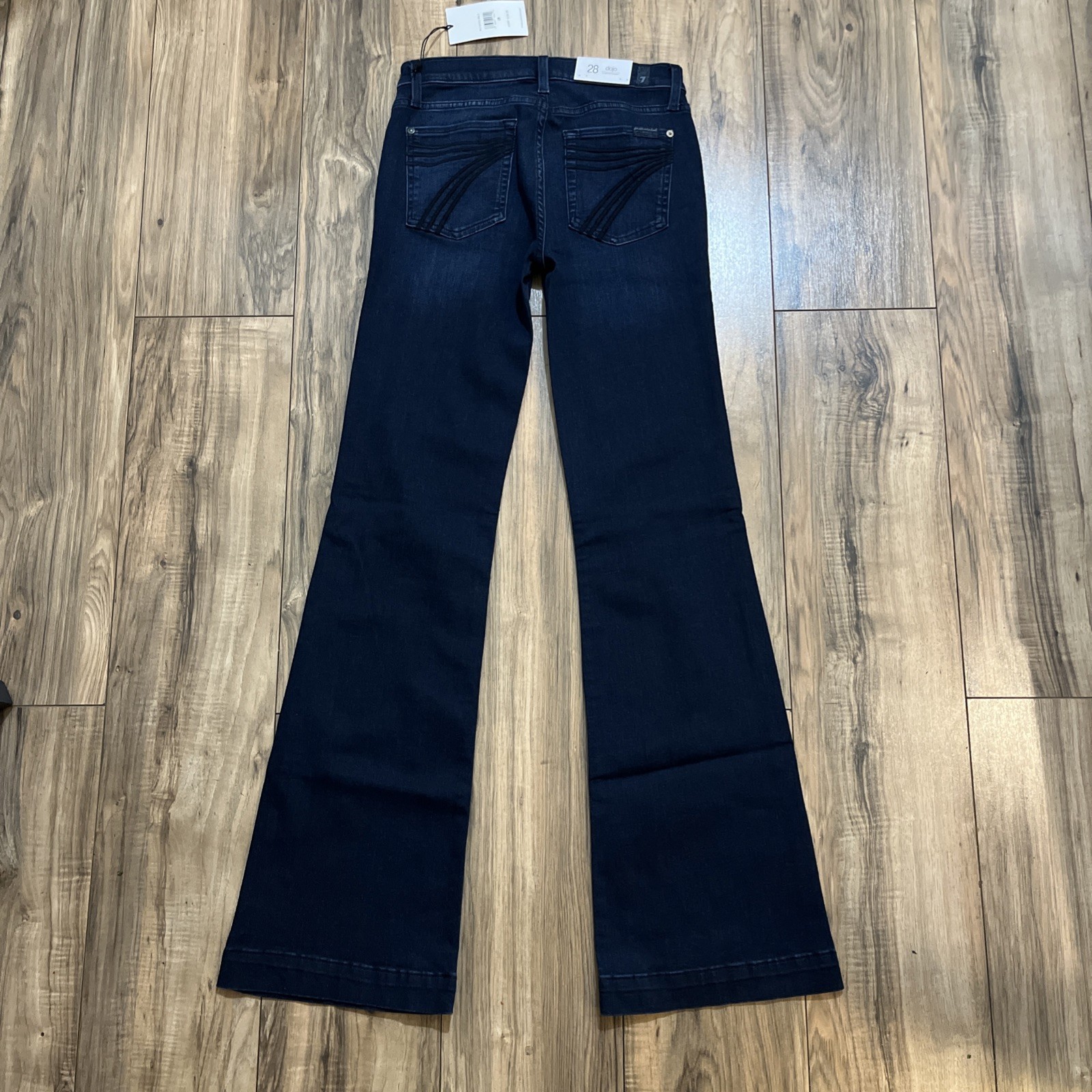 7 FOR ALL MANKIND DOJO Original Trouser Jeans 28 in BBLS