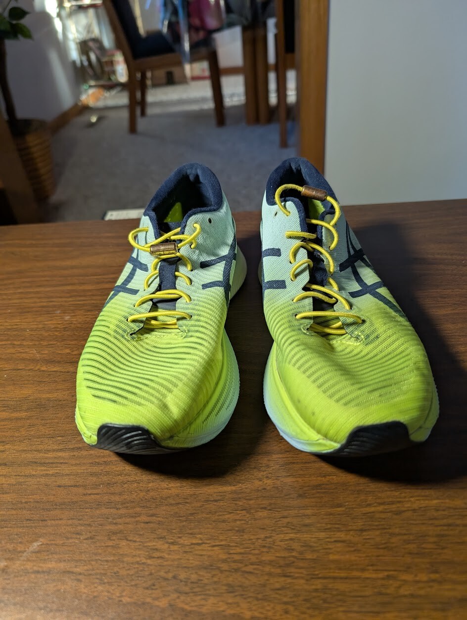 ASICS MENS METASPEED SKY Hazard Green (1011B215) Men’s Size: 7.5