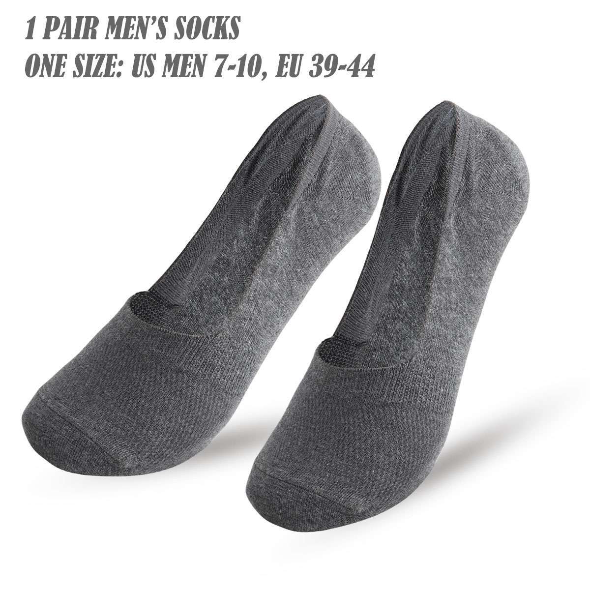 1-6 Pairs No Show Socks Women Men Running Low Cut Breathable Cotton Boat Sock US