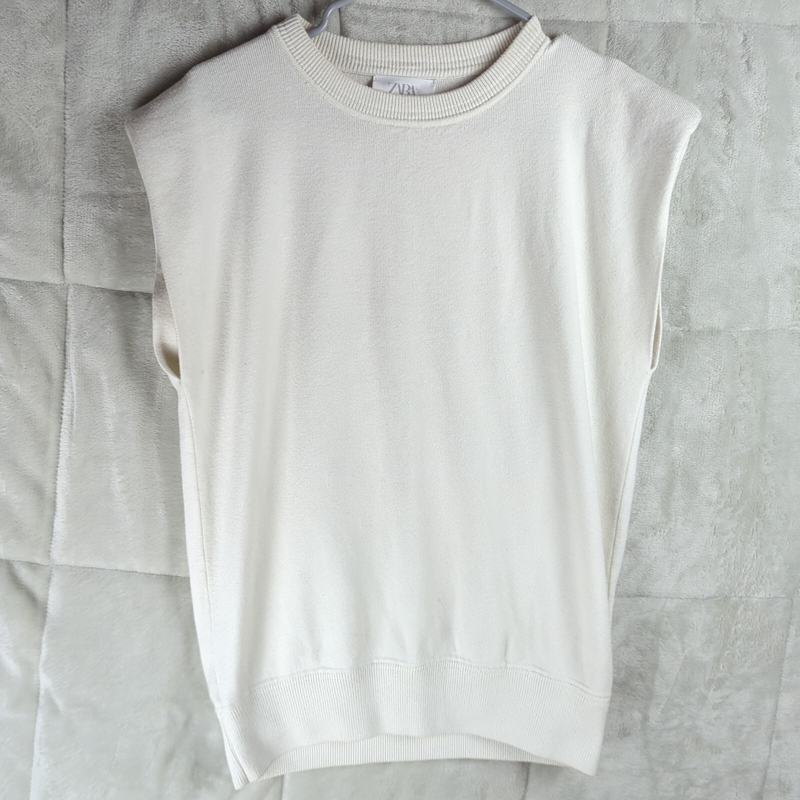 Zara Sweater Vest Size 13-14 CM: 164 Color: White