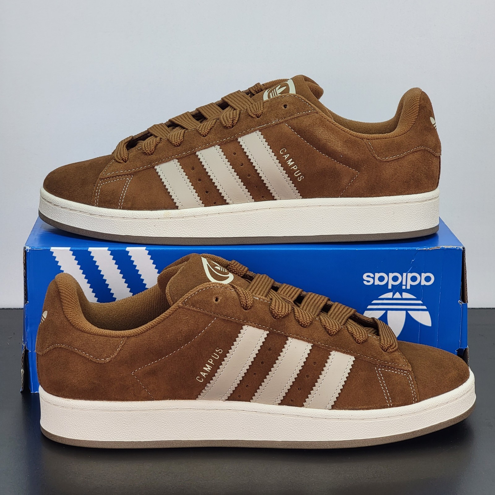 Adidas Campus Men’s Size 13 Athletic Shoes Brown Casual Footwear Sneakers
