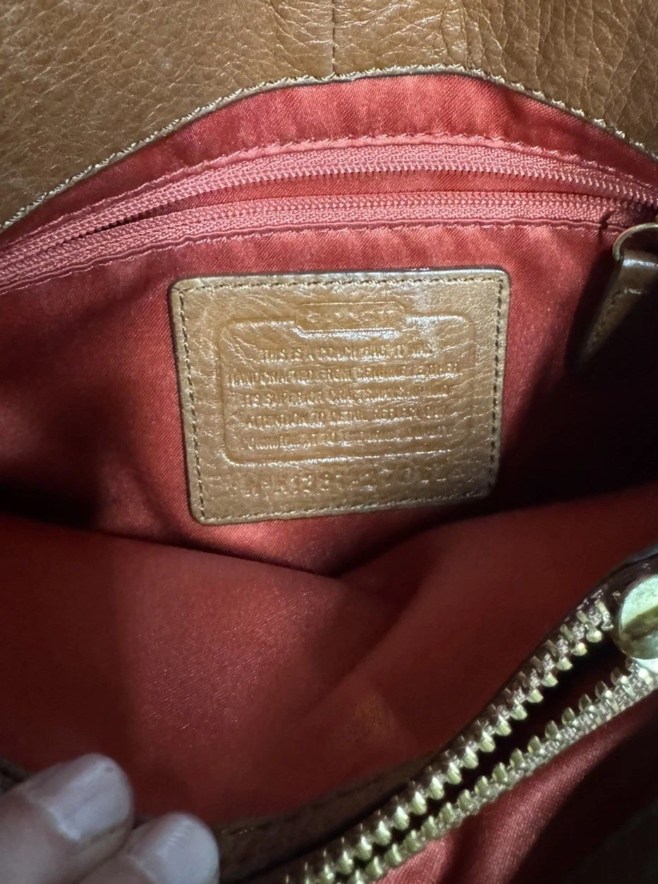 COACH Minetta Crossgrain Leather Satchel Handbag Crossbody Purse