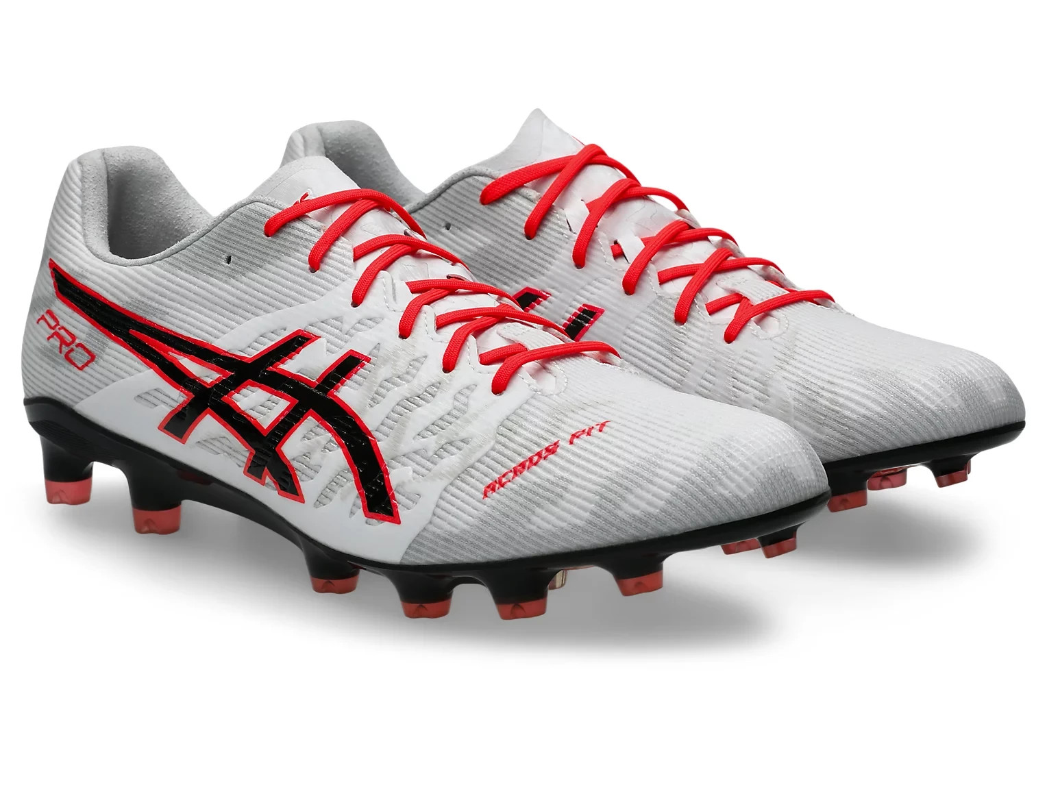 ASICS DS LIGHT ACROS PRO 3 1101A071 112 White Black Soccer Cleats