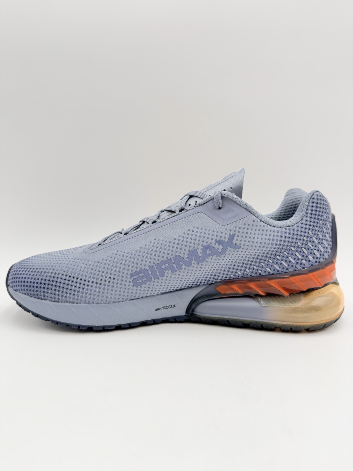 Nike Men’s Air Max Phoenix Size 9.5 Grey Orange |FZ5307-400|