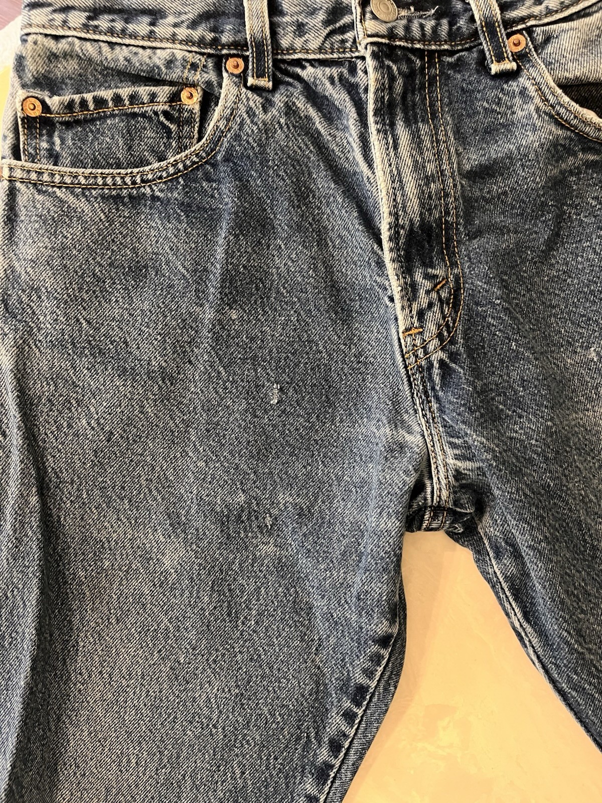 Levi’s Men’s 517 Bootcut Jeans, 31×34, Y2K Distressed/Worked-in, Medium Wash