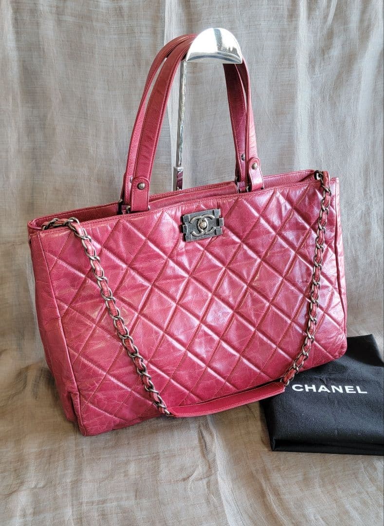 CHANEL Boy CHANEL 3-way Shoulder Tote Bag #QY1B4D