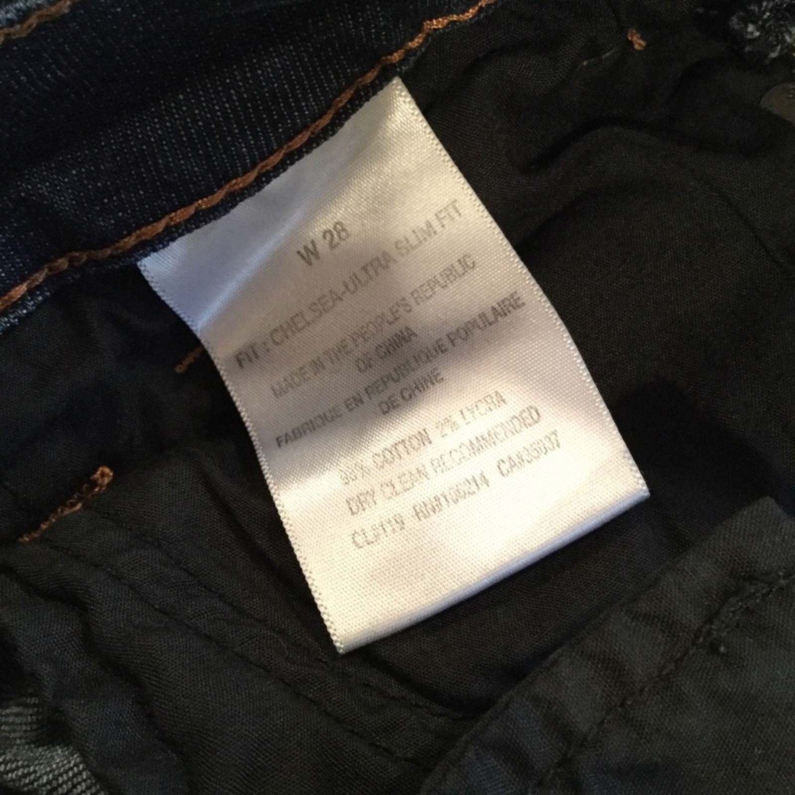 Joe’s Jeans Chelsea Ultra Slim Fit Yvonne Wash Jeans Size 28