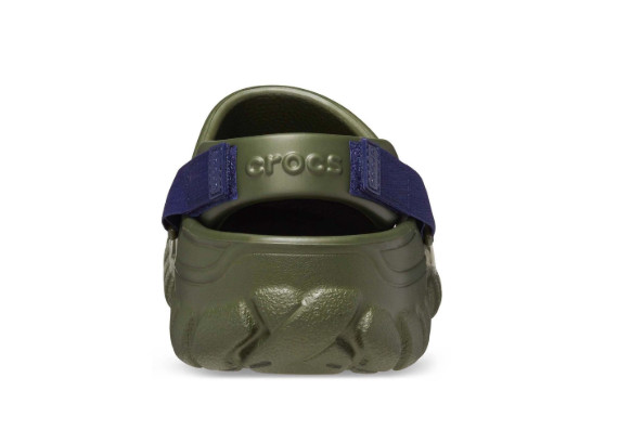 Crocs Men’s Offroad Sport Clogs Slip-on Sandals – US Size 12 | Army Green / Navy