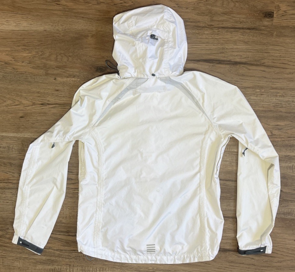 Lands End Lite Hooded Rain Jacket Women’s XS Size 2-4 Waterproof
