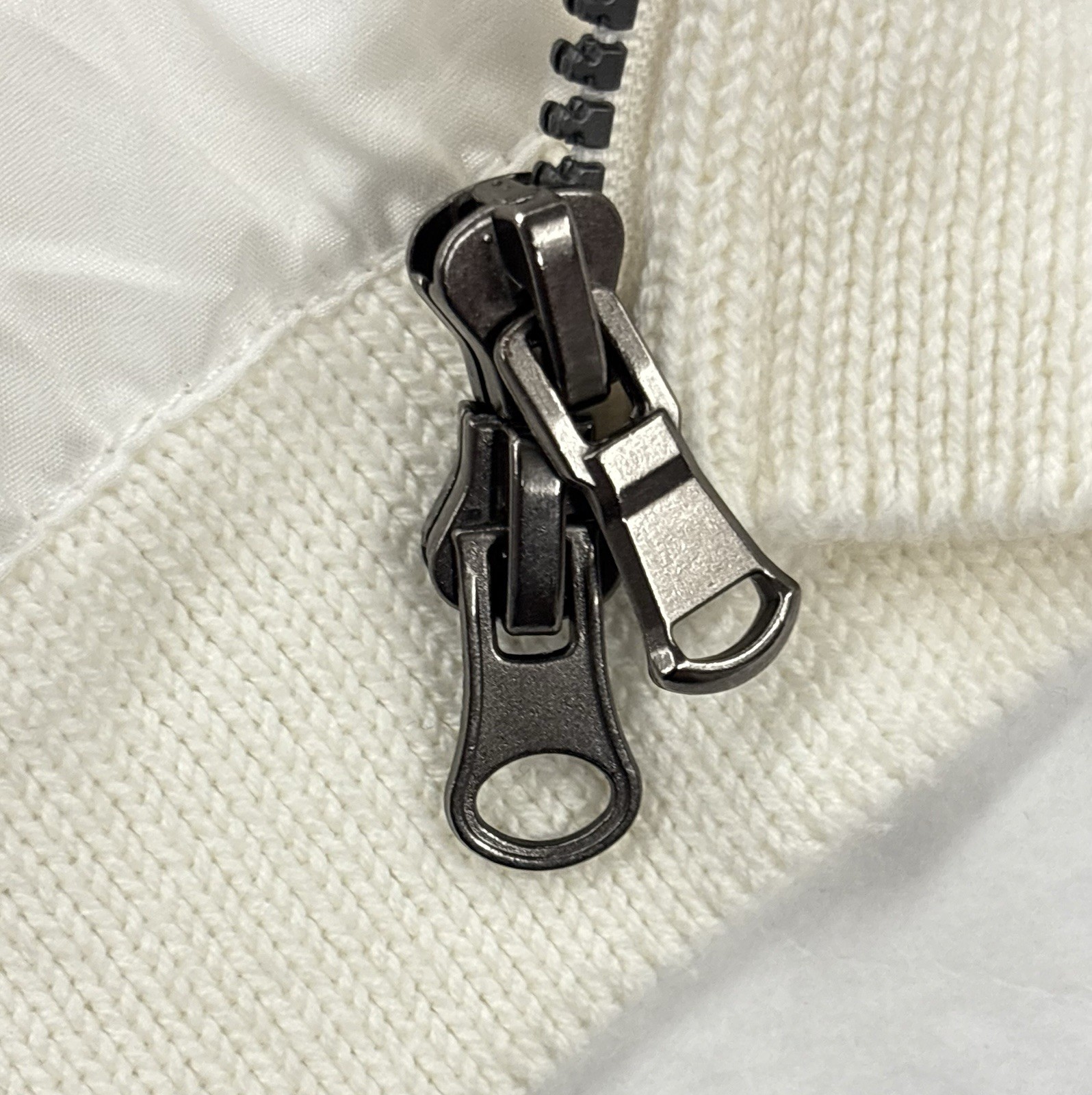 Holebrook Sweden Women’s Windproof Full Zip Sweater Jacket Organic Cotton Large