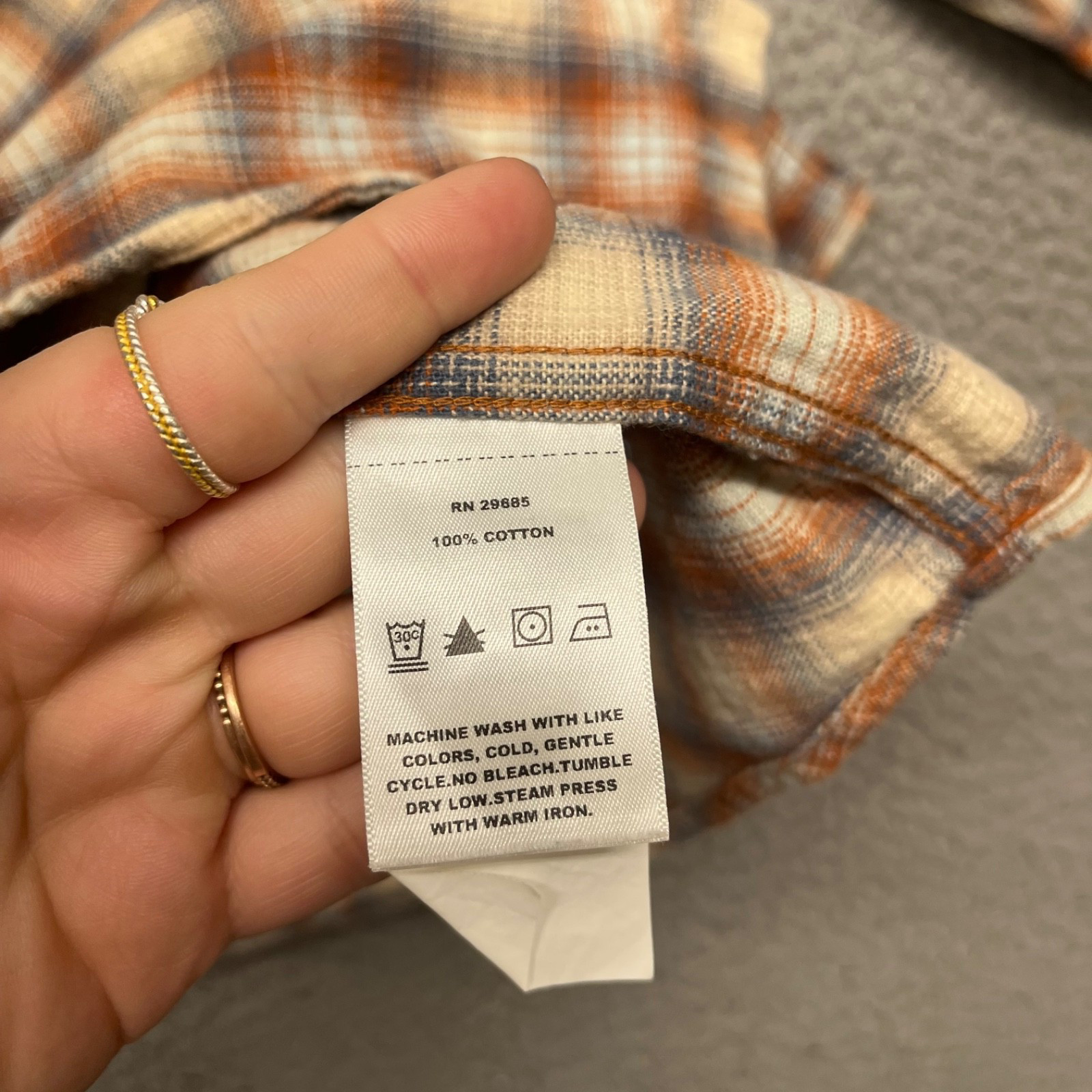 Pendleton Wyatt Shirt Mens L Orange Plaid Pearl Snap Flannel Western Classic