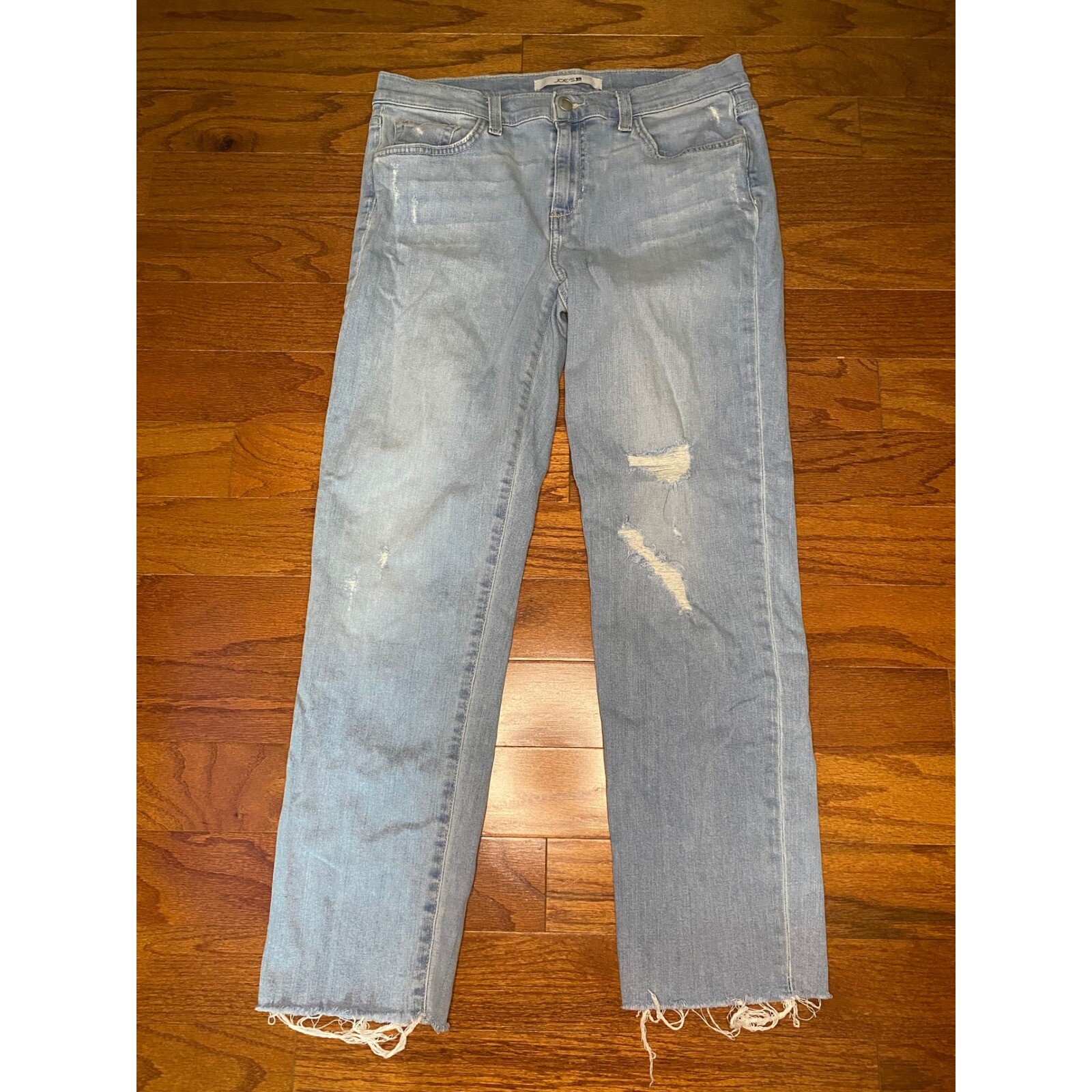 Joe’s Light Blue Distressed Jeans Size 29